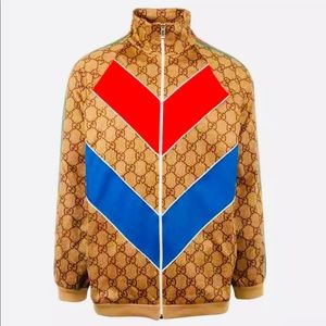 GUCCI TECHNICAL JERSEY JACKET ZIP SIZE BRAND NEW